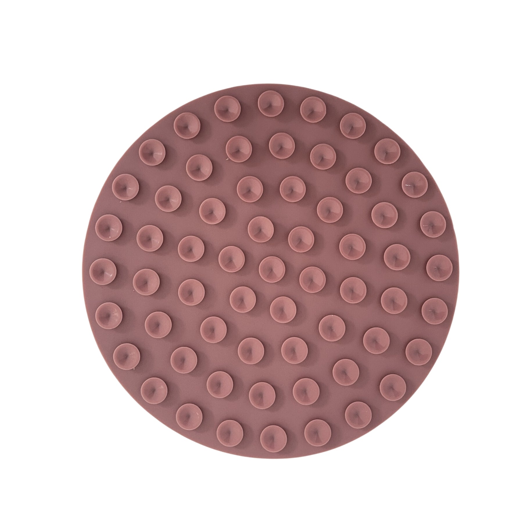 Round Lick Mat - Rose