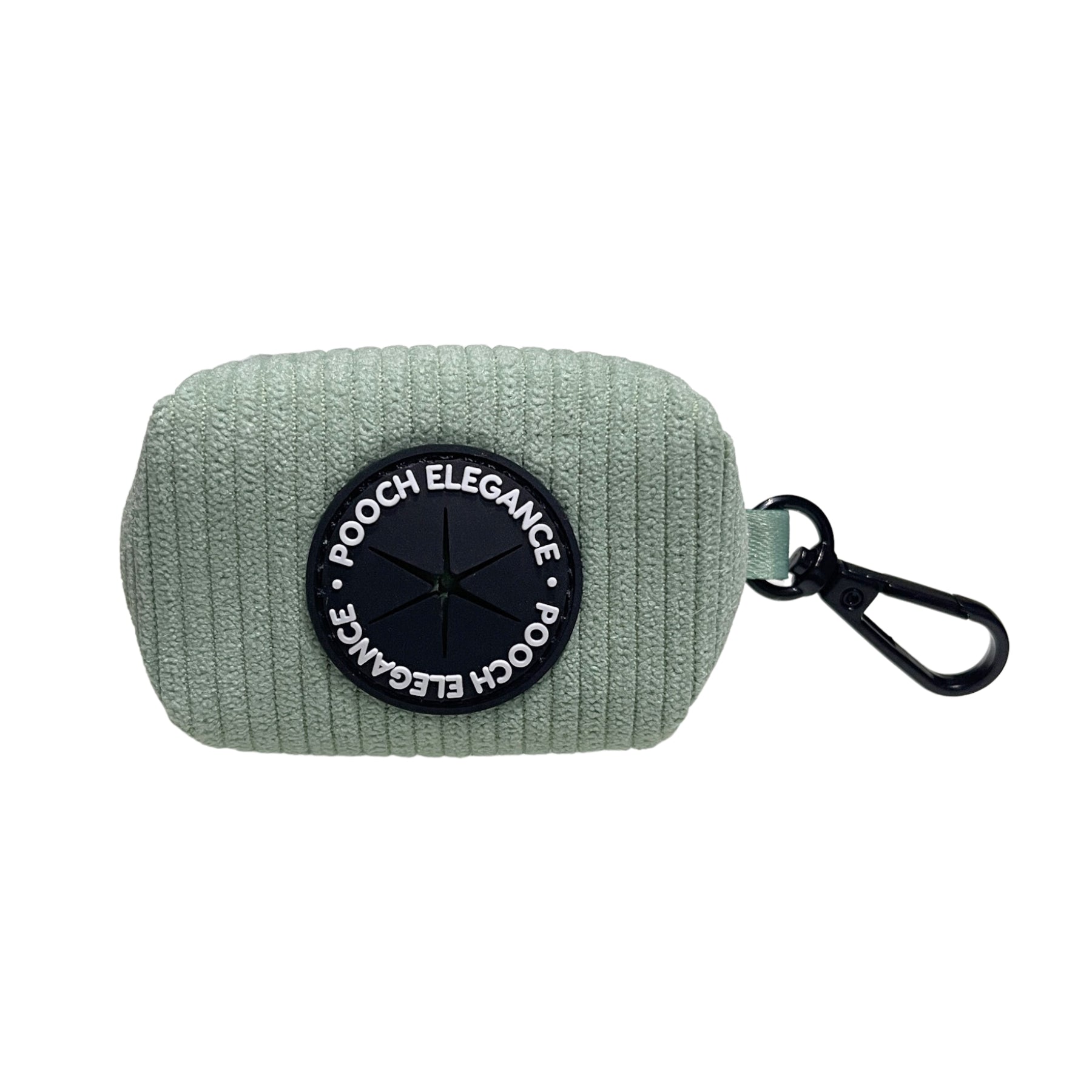 Corduroy Waste Bag Holder - Green Mist