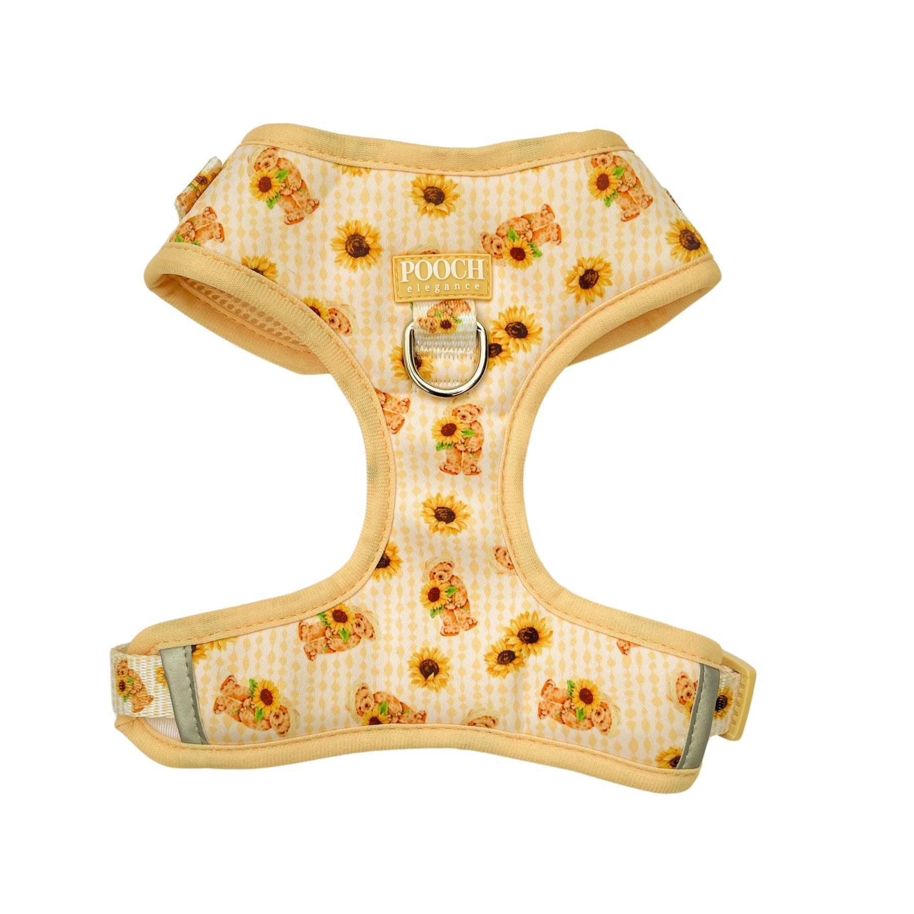 Sunflower Bears Adjustable Dog Harness