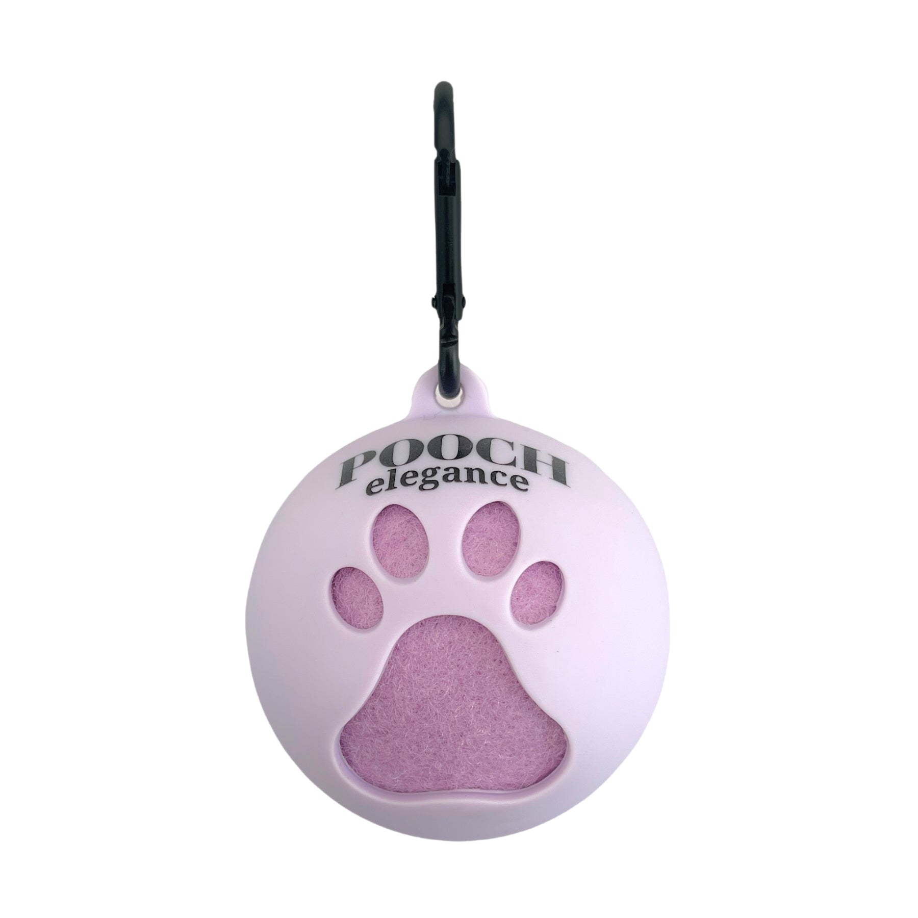 Dog Tennis Ball & Holder - Pastel Purple