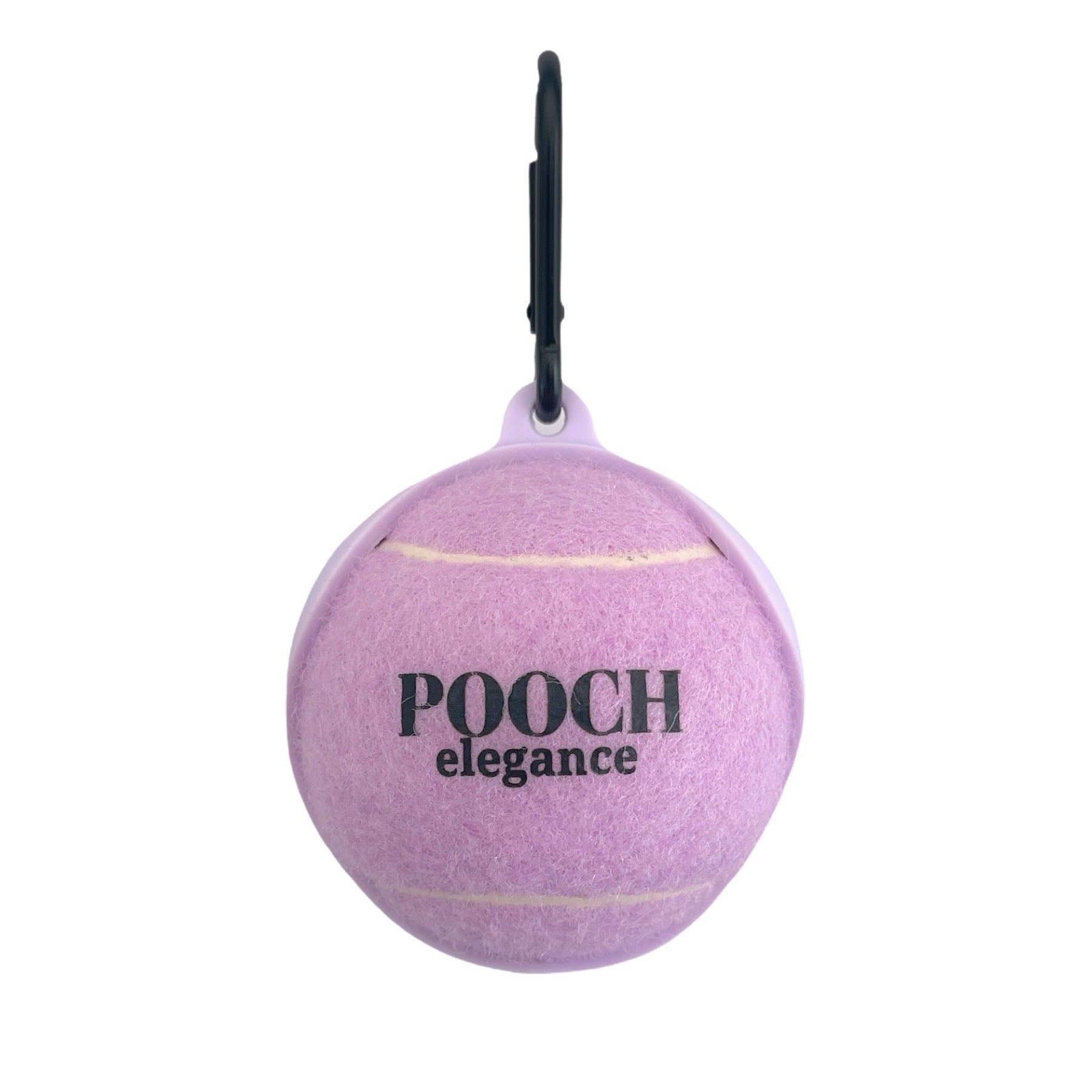 Dog Tennis Ball & Holder - Pastel Purple