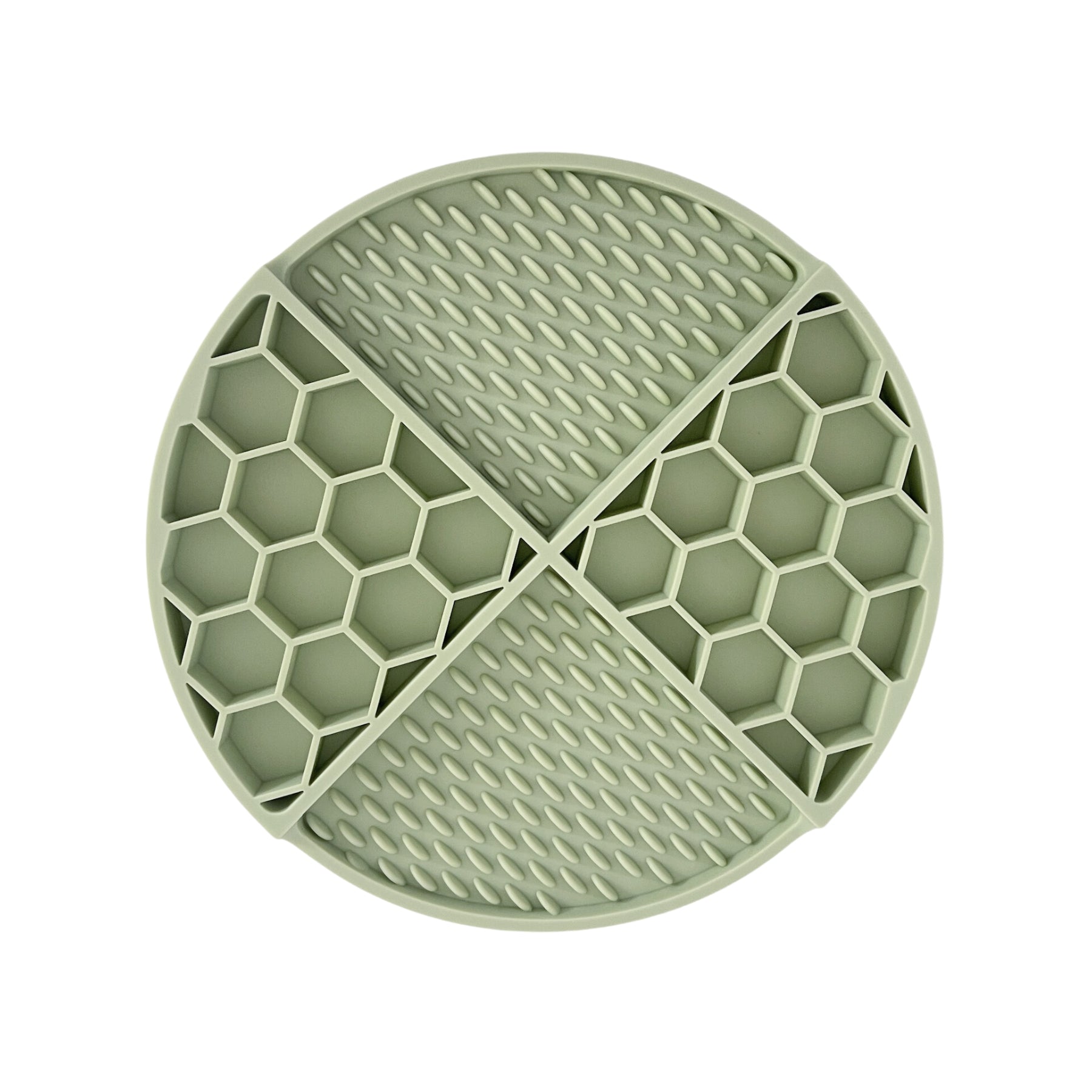 Round Lick Mat - Olive