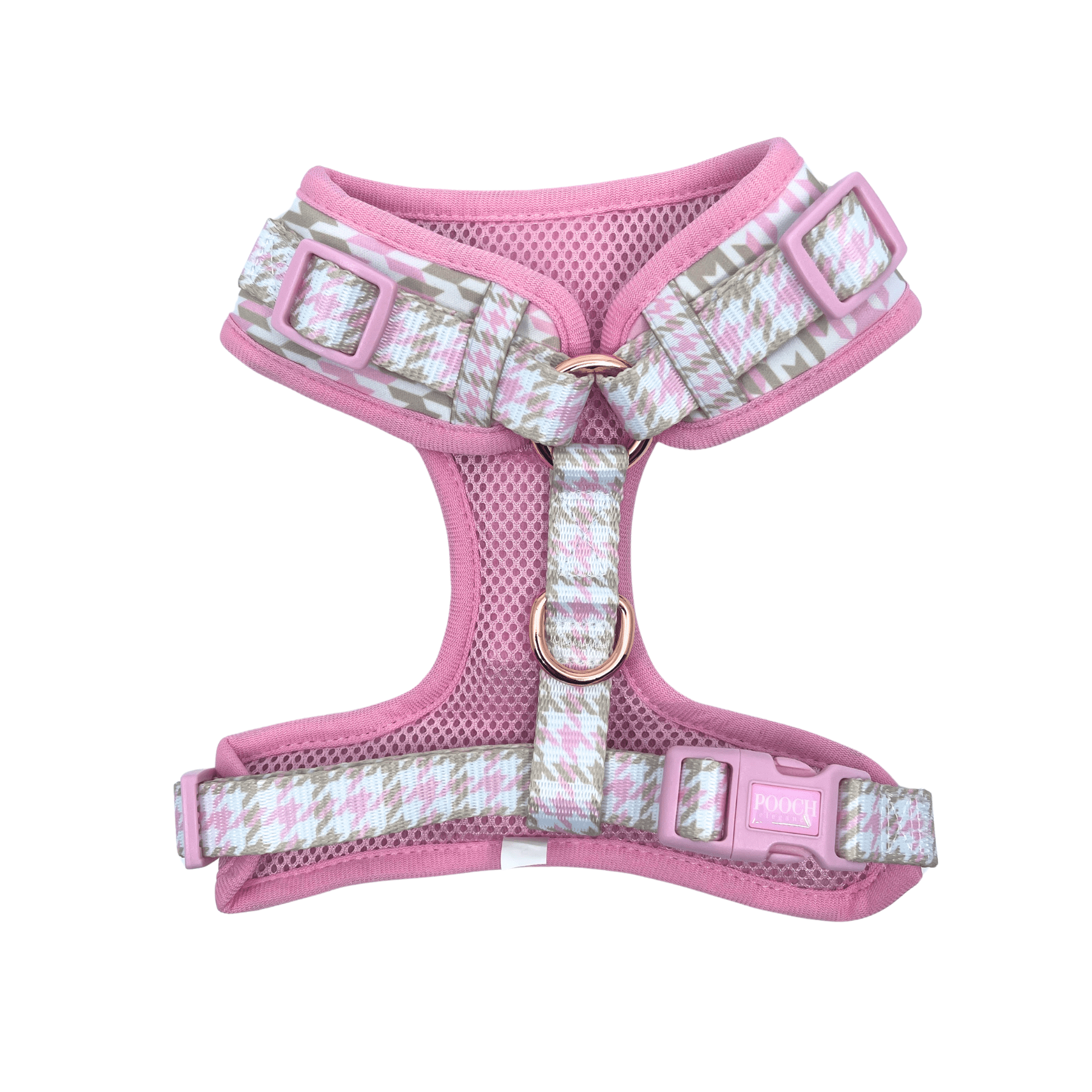 Houndstooth - Belle Adjustable Dog Harness