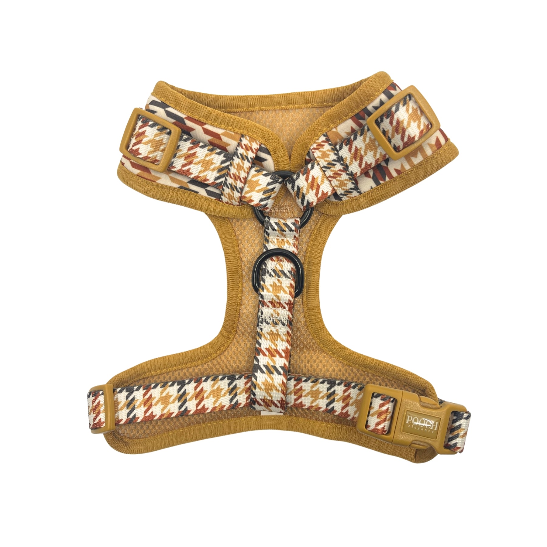 Houndstooth - Beau Adjustable Dog Harness