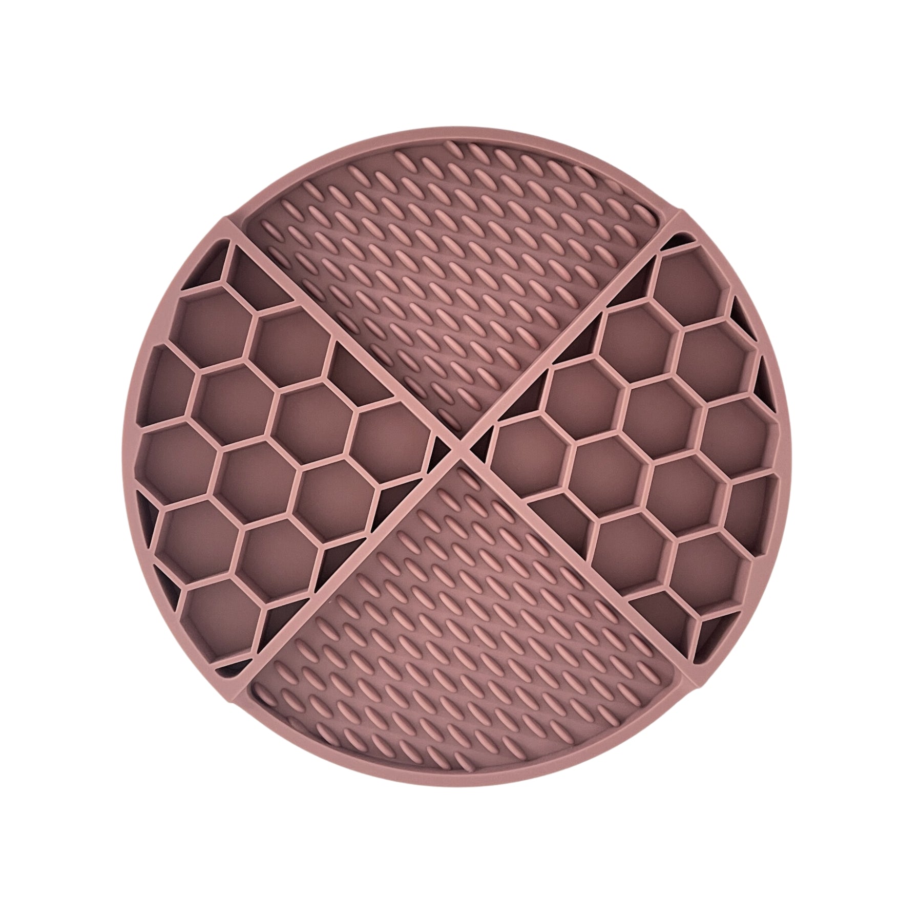 Round Lick Mat - Rose