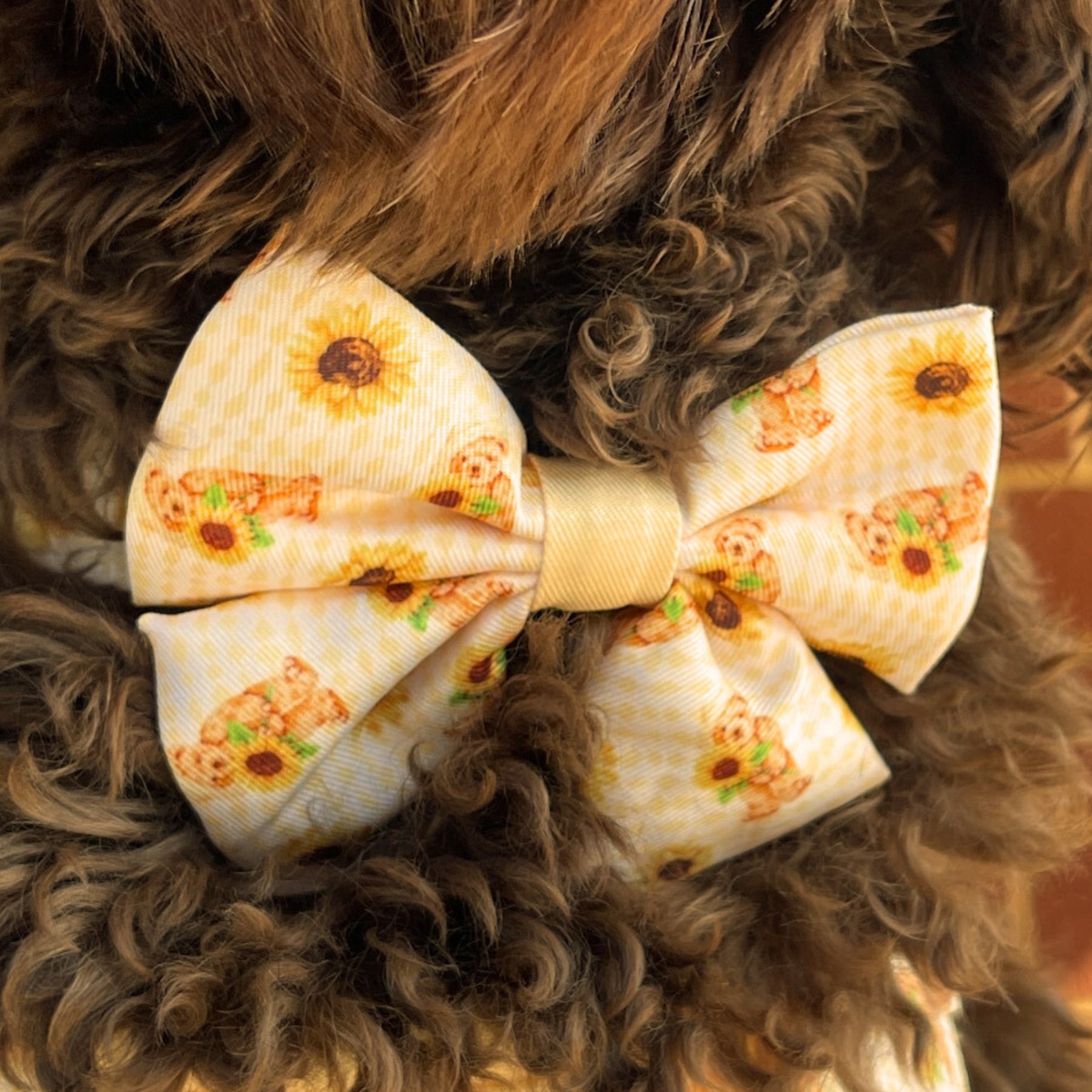 Sunflower Bears Sailor Bow Tie