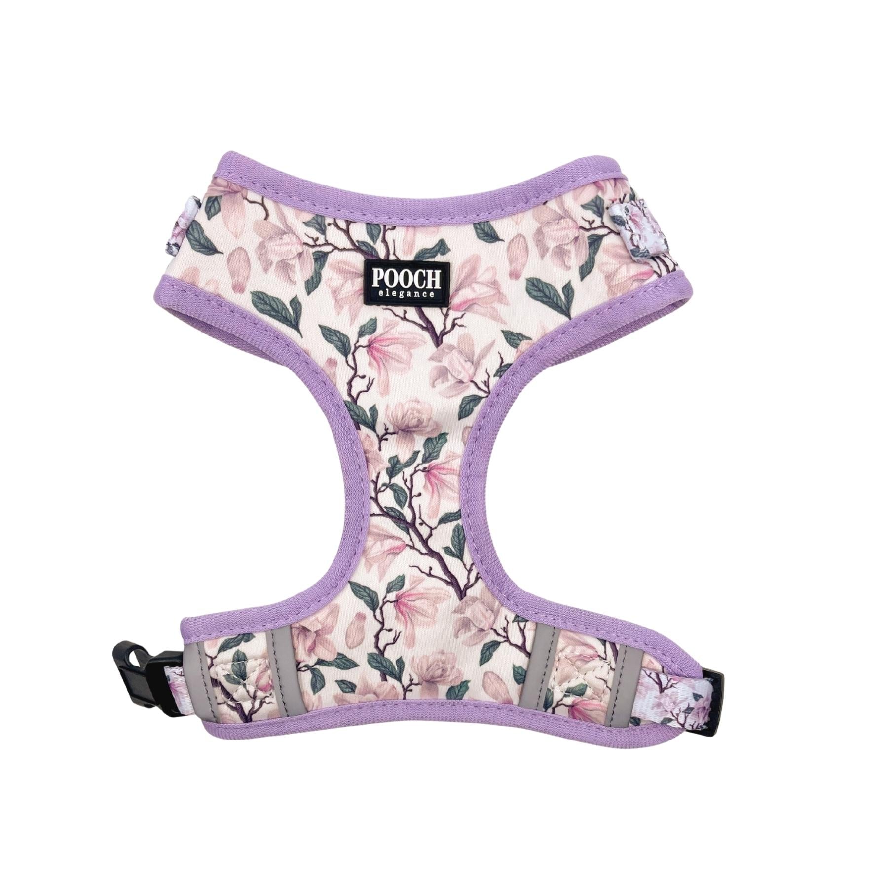 Magnolia Blossom Adjustable Dog Harness - FINAL SALE - NO RETURN