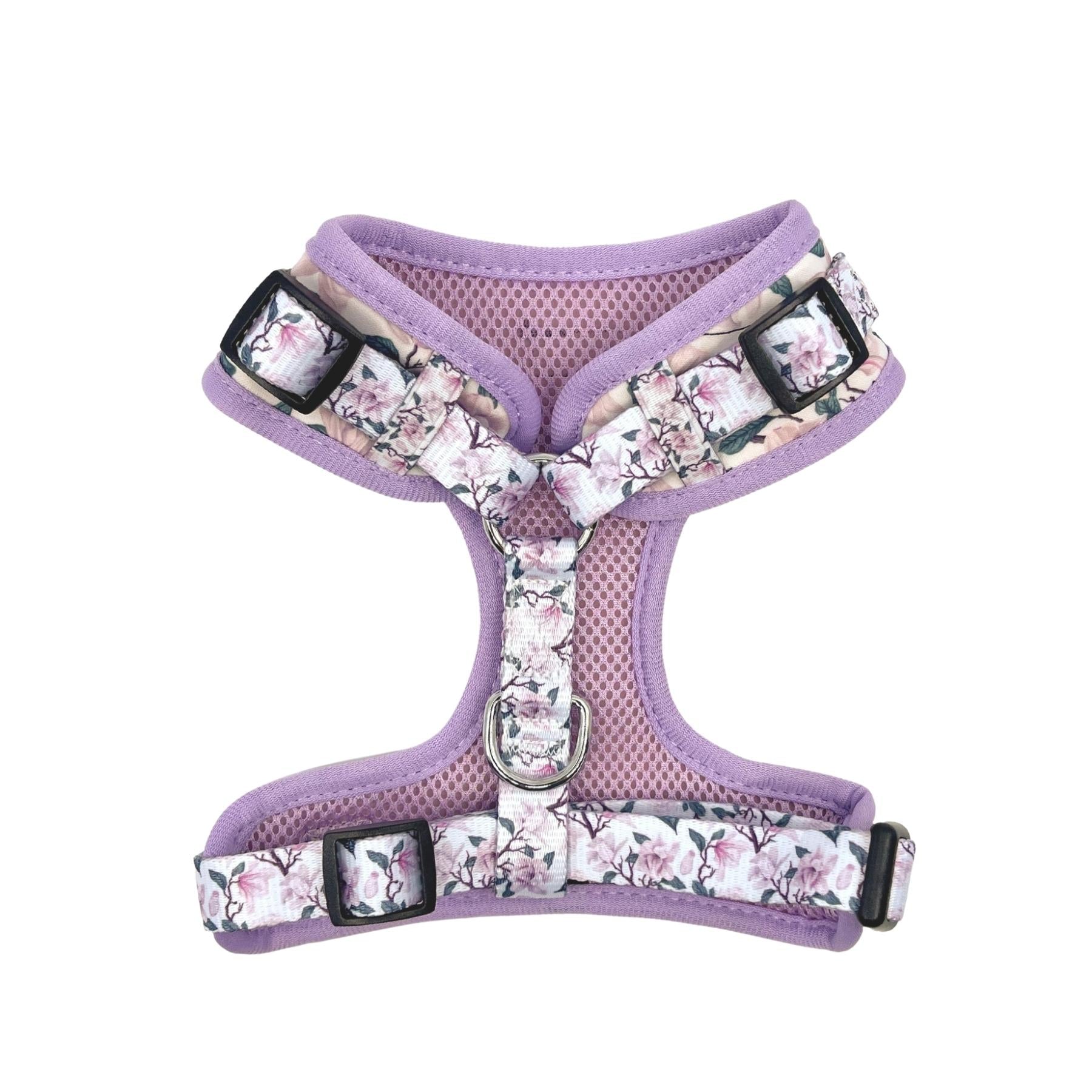 Magnolia Blossom Adjustable Dog Harness - FINAL SALE - NO RETURN