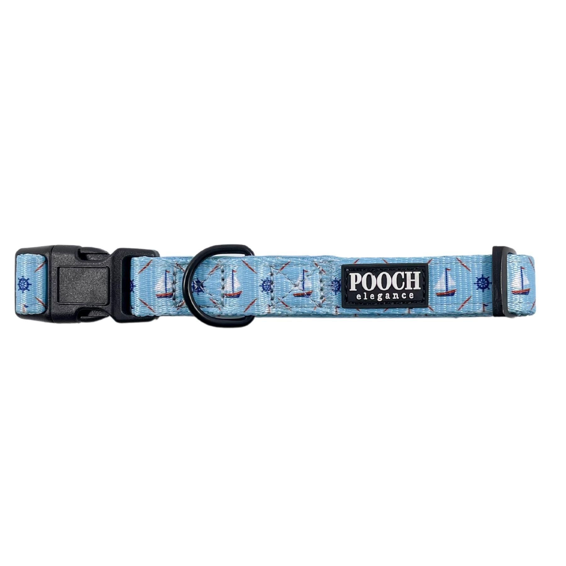 Little Boats Dog Collar