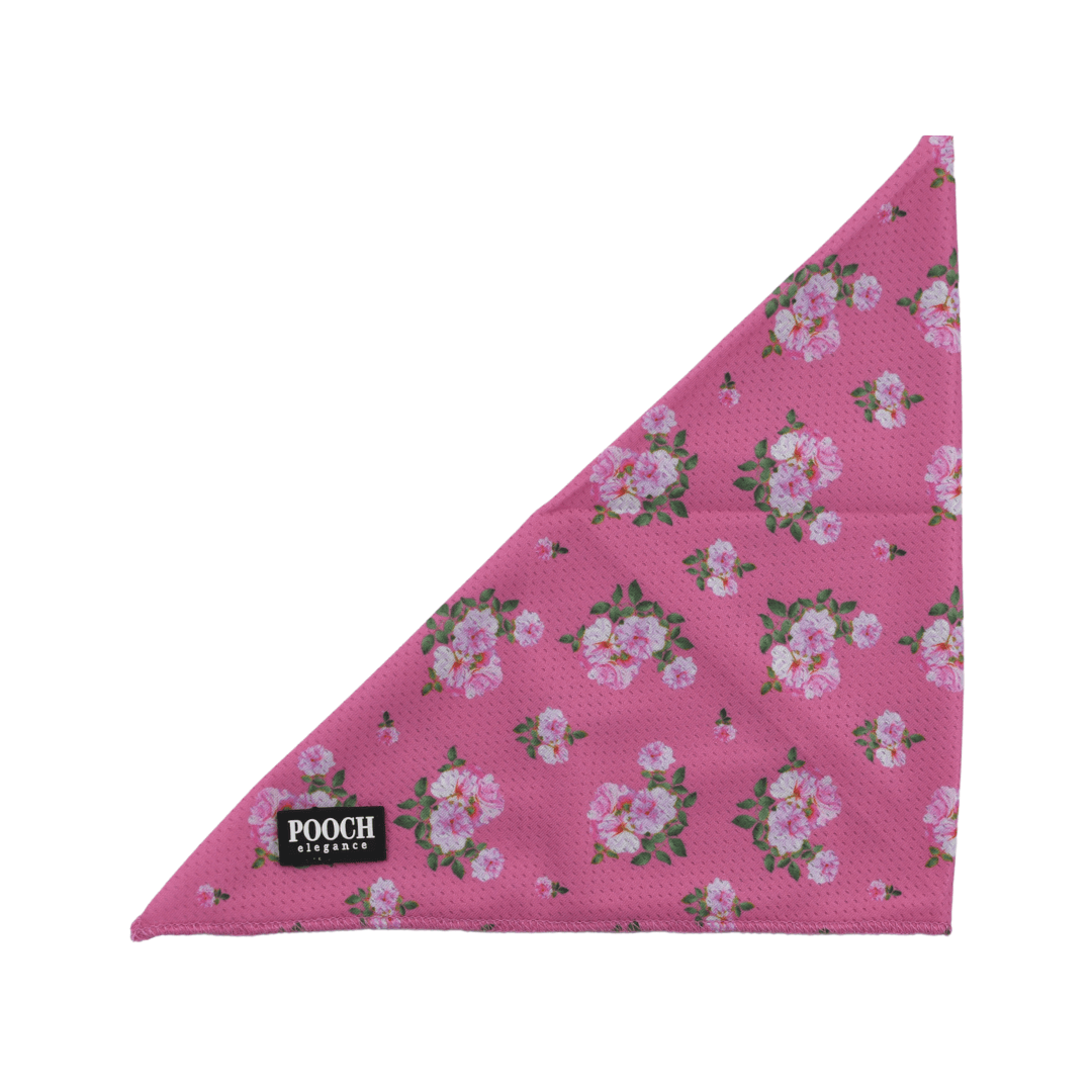 Bouquet of Roses Dog Bandana - FINAL SALE - NO RETURNS