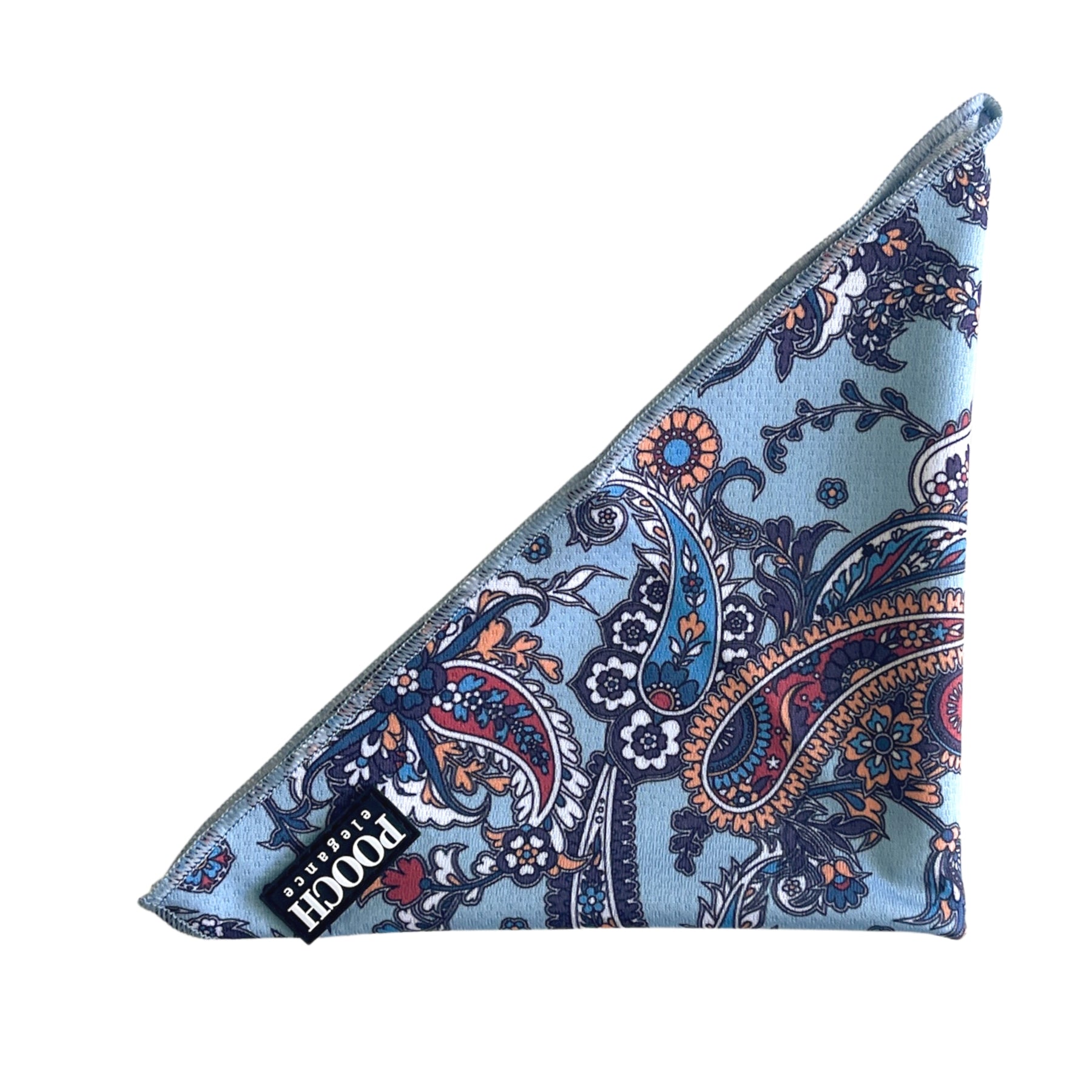 Paisley Blues Dog Bandana