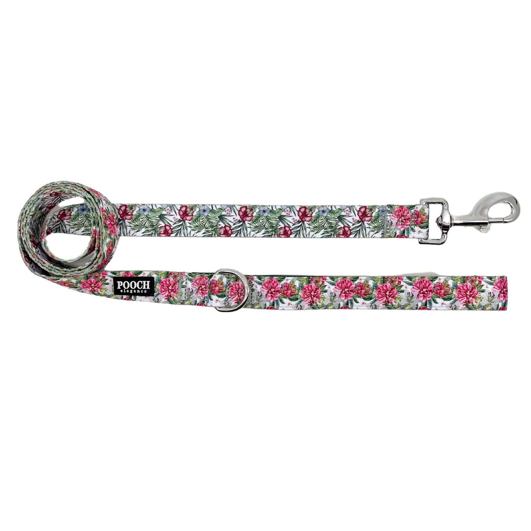 Exotic Blooms Reversible Dog Leash